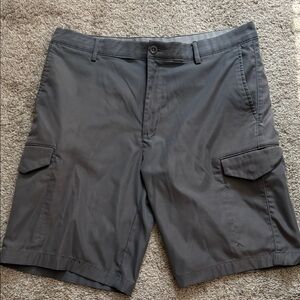 Greg Norman Collection Charcoal Cargo Shorts